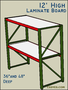 FastRak-Starter-12-Feet-High-Laminate-Board
