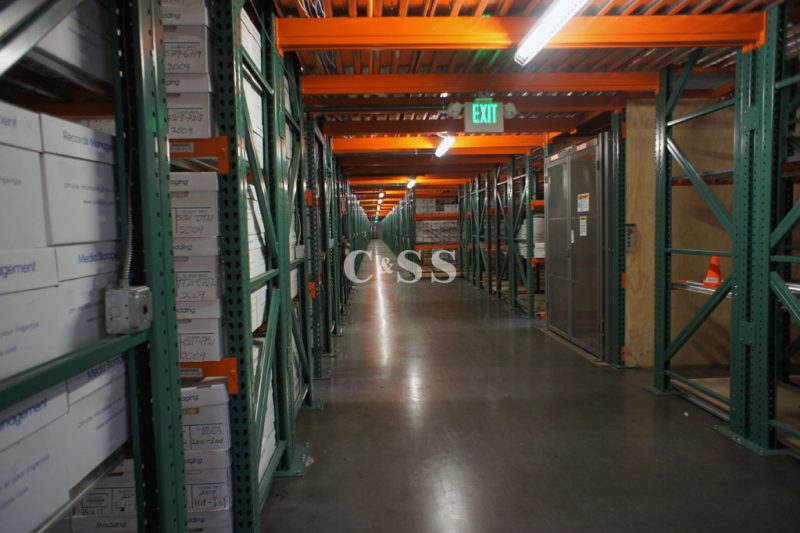 Case Studies High Density Storage System For Growing Records Management Company
