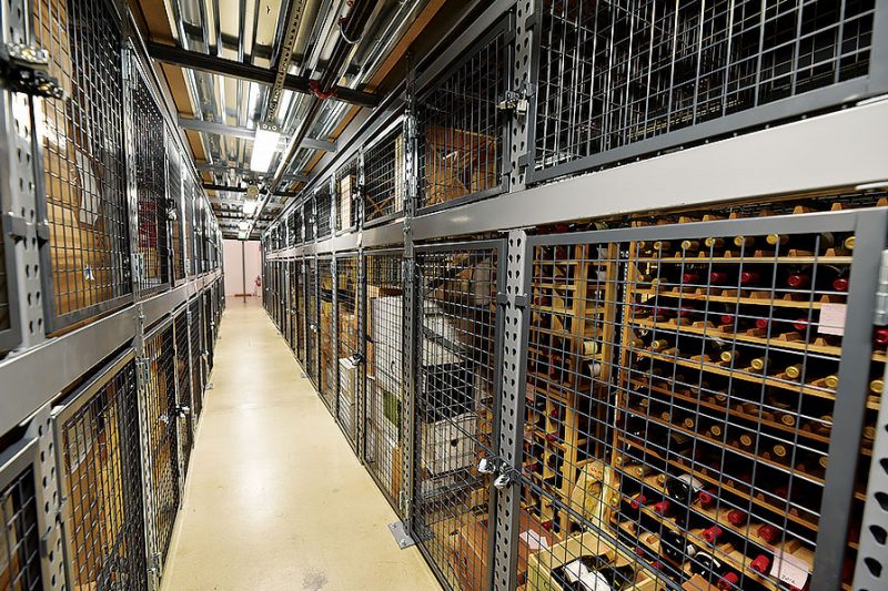 Warehouse Controls Climate and Secures Wine