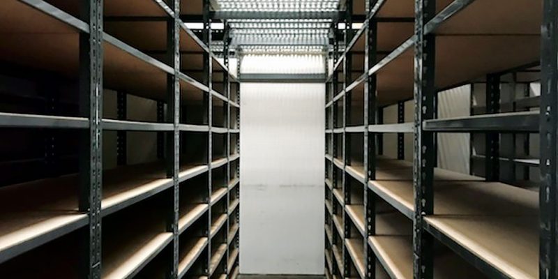 Catwalk Storage For Auto Parts Distributor