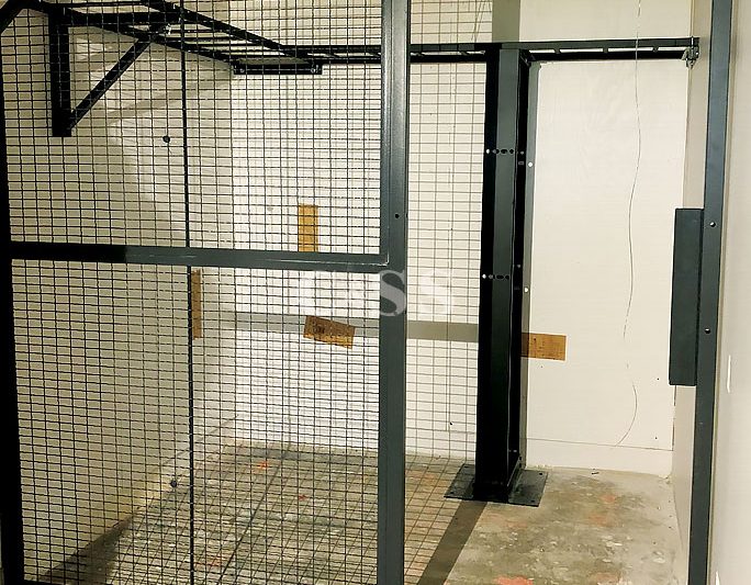 Wire Security Cage For Wells Fargo Server Room