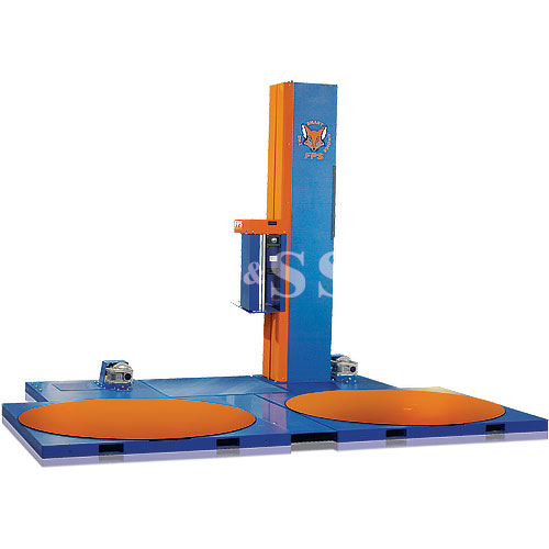 Dual Turntable Pallet Wrapper Machine