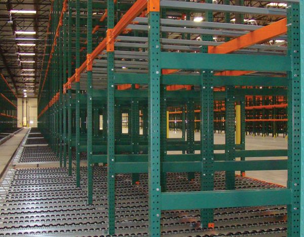 Pallet Flow Rack Rollers Helps To Move Pallets Easily