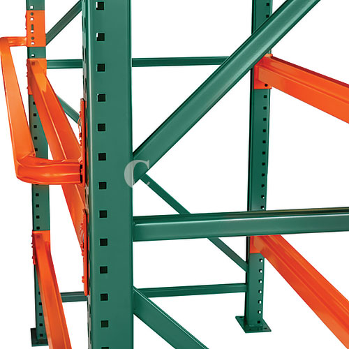 Pallet Rack Column Protectors Protect Warehouse Storage