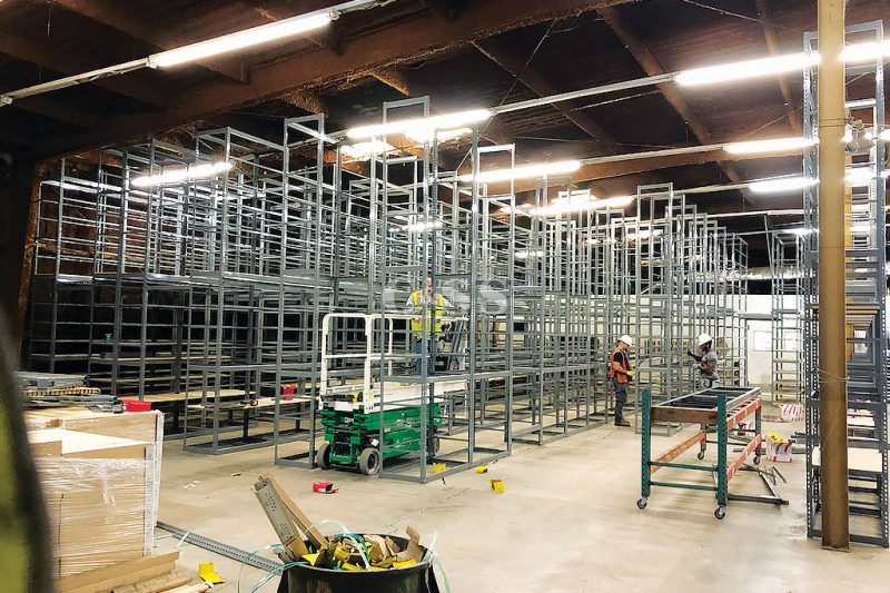 Catwalk Storage System For Napa Autocare Centers