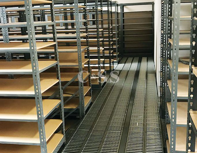 Forklift Safety With Catwalk Pallet Rack Storage System