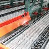 Heavy Duty Roller Pallet Flow Rack With Entry Guides