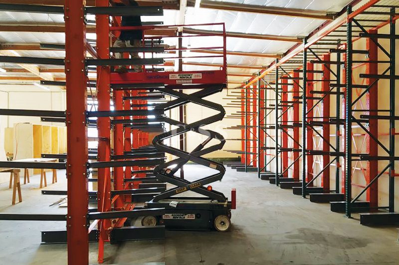 Wire Pallet Racking Shelves Stores Elevator Equipment